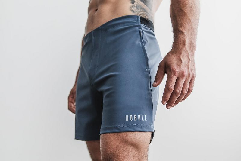 Blue Nobull Lightweight Short 7\